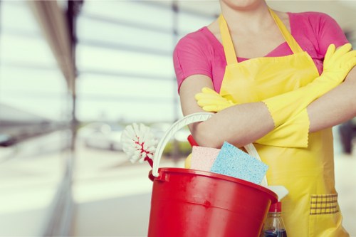 Professional upholstery cleaning for a fabric sofa